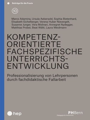 cover image of Kompetenzorientierte fachspezifische Unterrichtsentwicklung (E-Book)